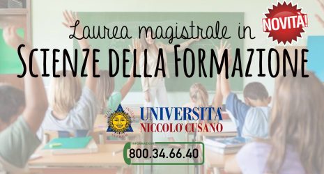 Grande novità : laurea magistrale in Scienze della Formazione???