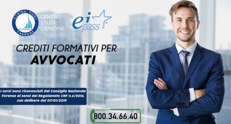 ? Crediti Formativi per Avvocati?    Centro Studi Carbone