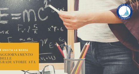 È uscita la bozza aggiornamento delle graduatorie ATA