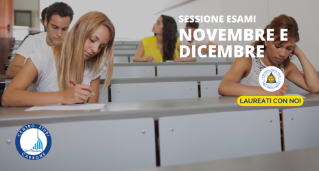 Esami per i mesi di novembre e dicembre 2023