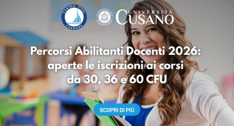 Percorsi Abilitanti Docenti 2026: aperte le iscrizioni ai corsi da 30, 36 e 60 CFU